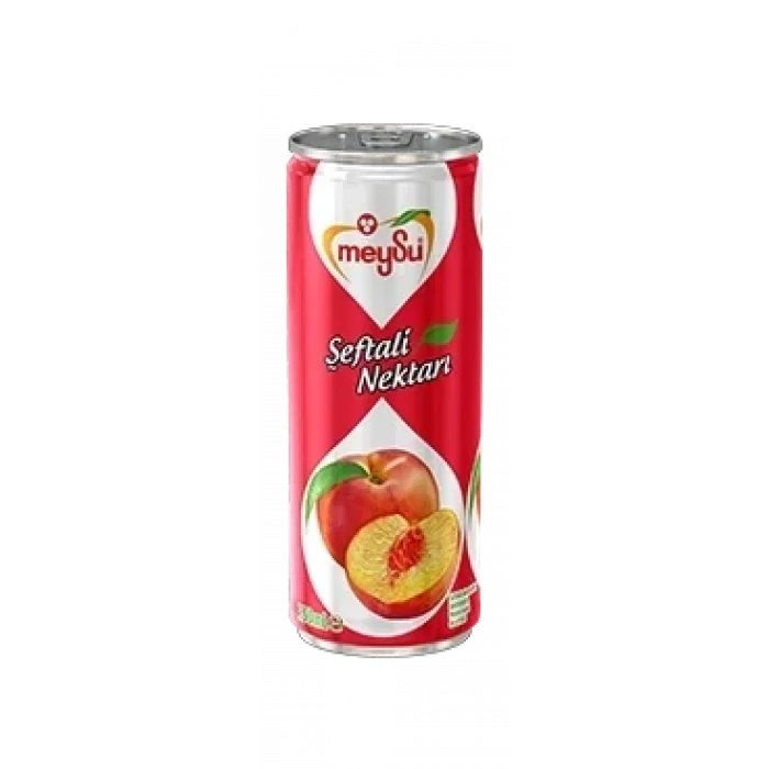 Meysu Teneke Meyve Suyu Şeftali 330 Ml x 12 Adet