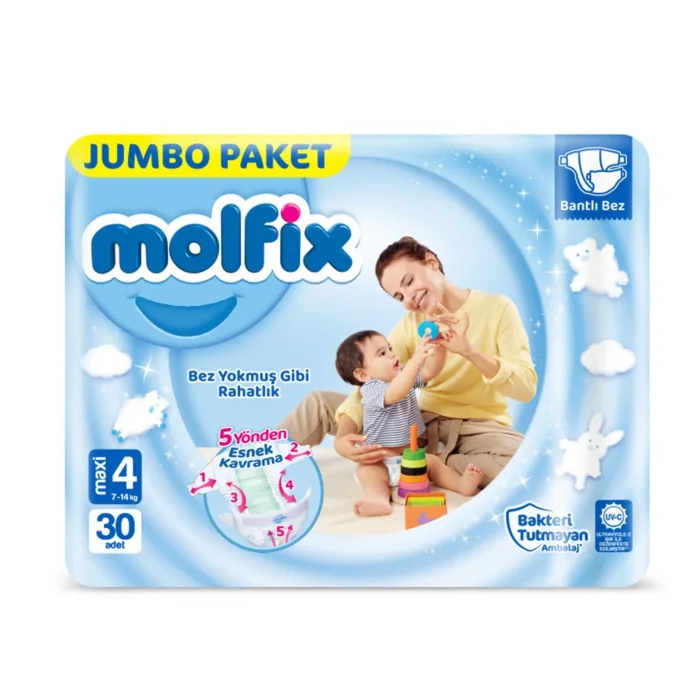 Molfix Jumbo 4 Numara 30lu