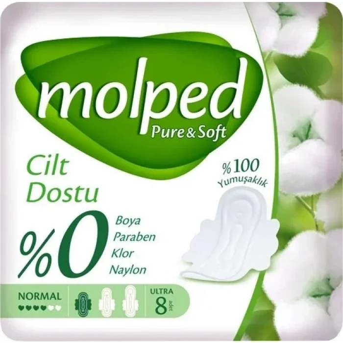 Molped Pure Soft Tekli  Normal 8 Li