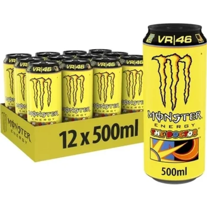 Monster The Doctor Enerji İçeceği 500 Ml x 12 Adet