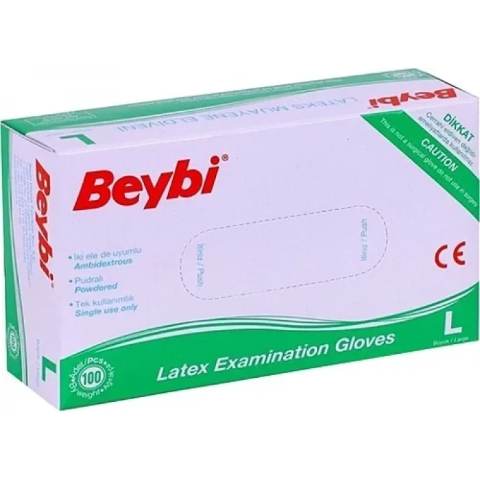 Muayene Eldiveni L Boy 100 Lü