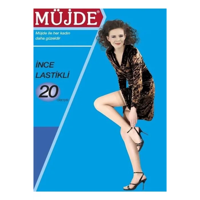 Müjde Lastik Li Çorap 500 Siyah x 6 Adet