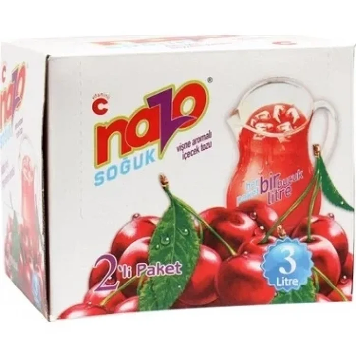 Nazo Toz İçecek Vişne  x 24 Adet