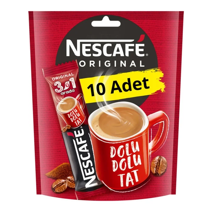 Nescafe 3ü1 Arada Original 10lu
