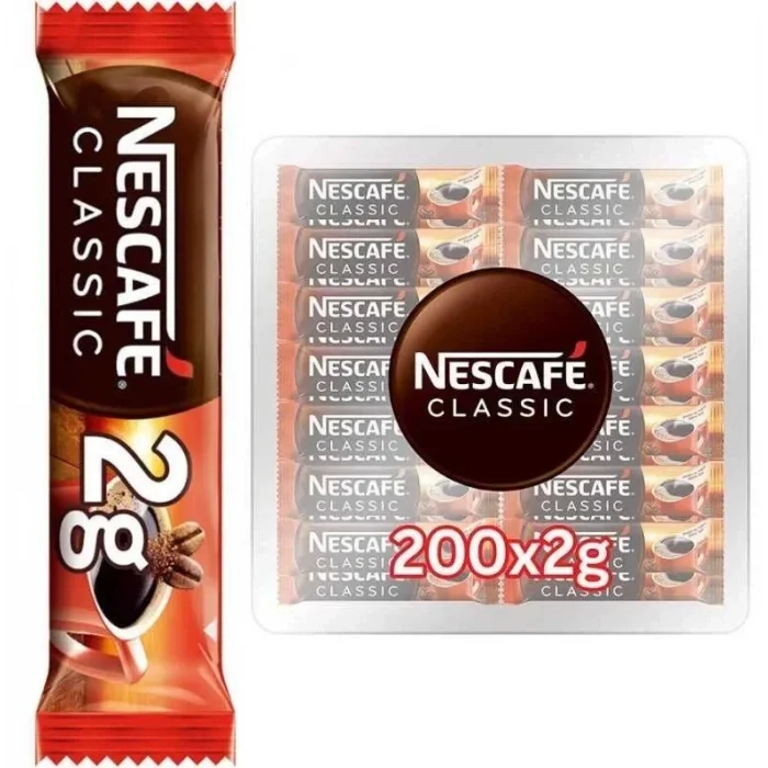 Nescafe Clasıc 2 Gram x 200 Adet