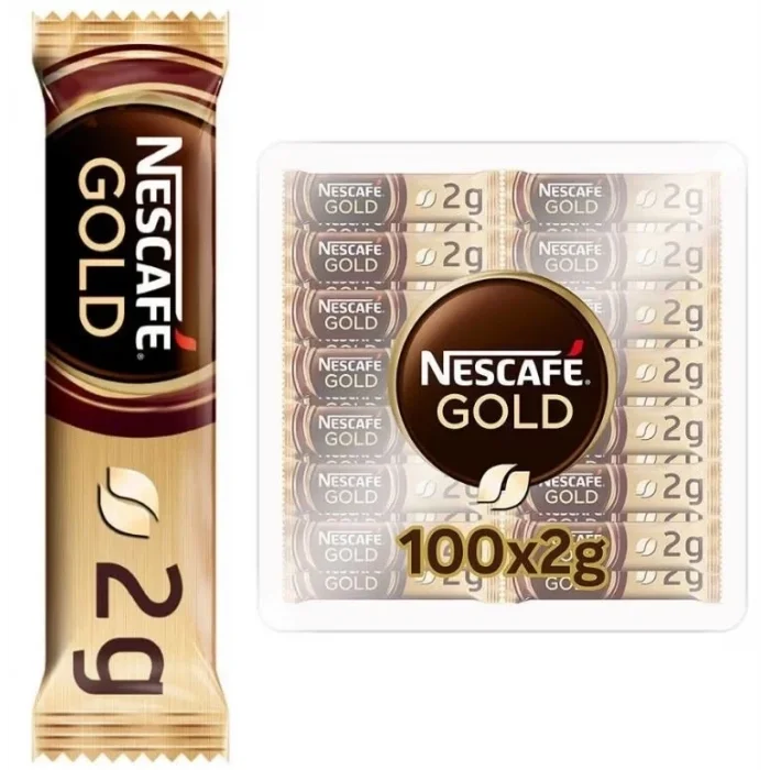 Nescafe Gold 2 Gram 100 Adet