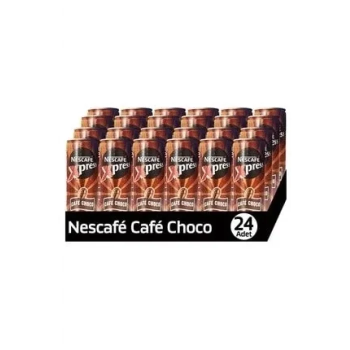 Nescafe Soğuk Xpress Choco 250 Ml x 24 Adet