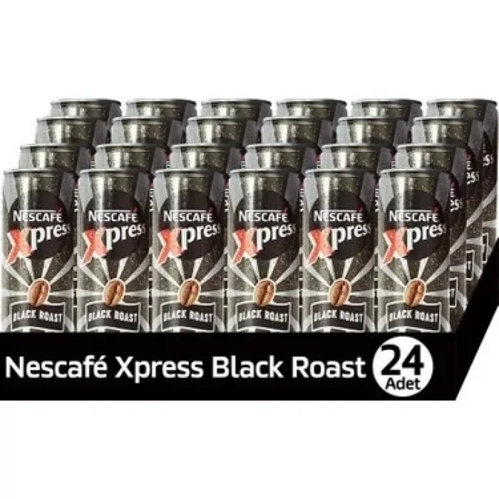 Nescafe Soğuk Xpsress Black 250 Ml x 24 Adet