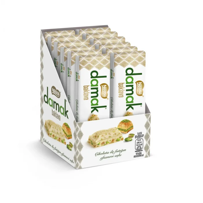 Nestle Damak Ala Gofret Beyaz Çikolata 30 Gram x 12 Adet