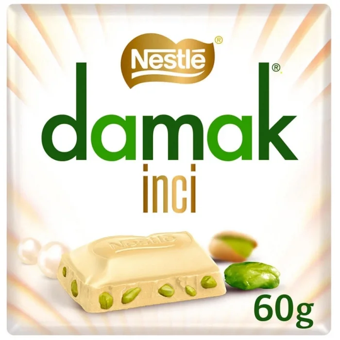 NestleDamak Kare Beyaz İnci 60 Gram x 6 Adet