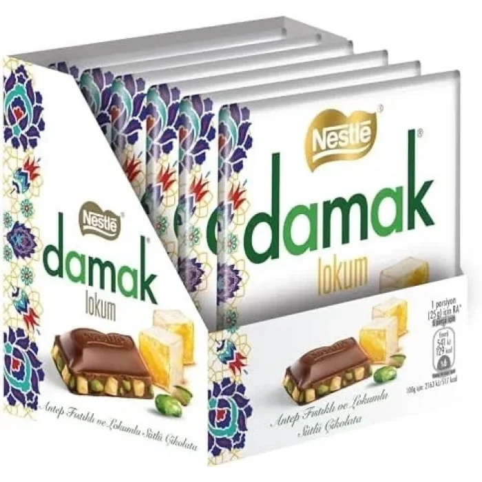 NestleDamak Lokum Kare 60 Gram x 6 Adet