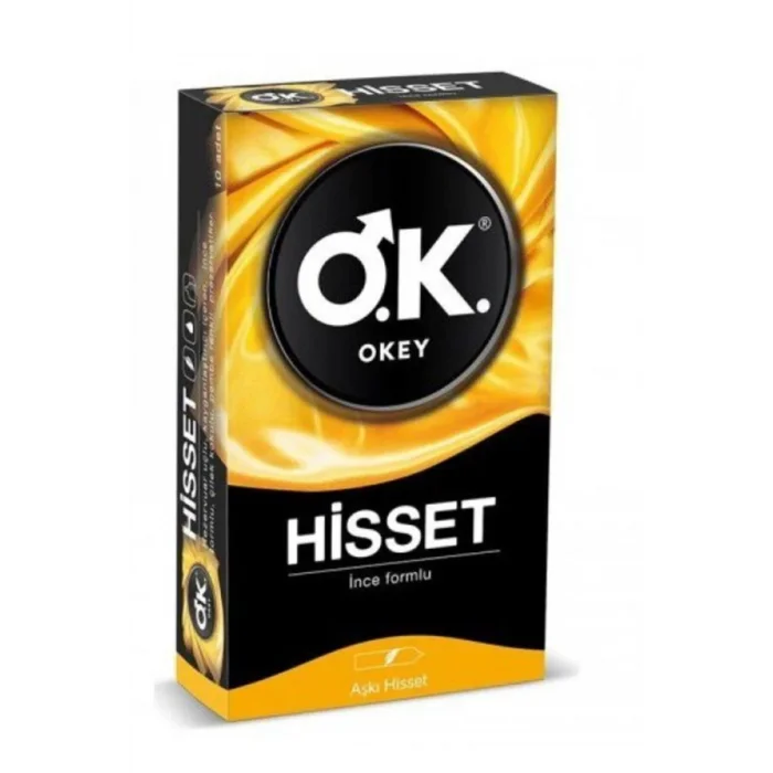 Okey Prezervatif  Hisset 10 Lu