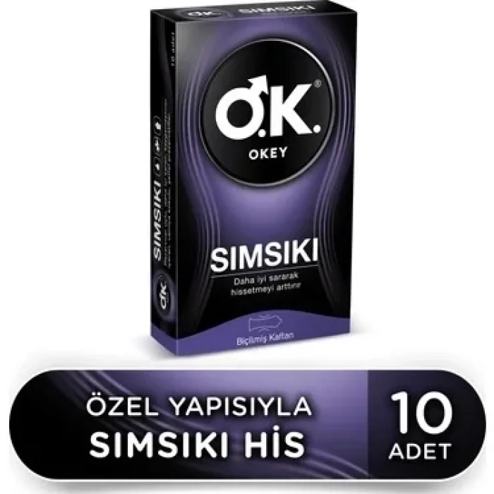 Okey Prezervatif Sımsıkı 10 Lu