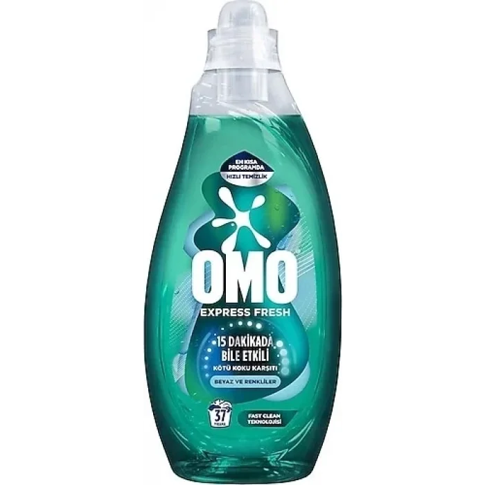 Omo Sıvı Express Fresh Beyaz&renkli 1480ml