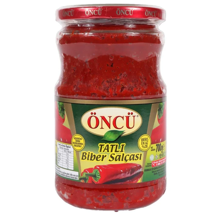 Öncü Biber Salça Tatlı 700 Gram