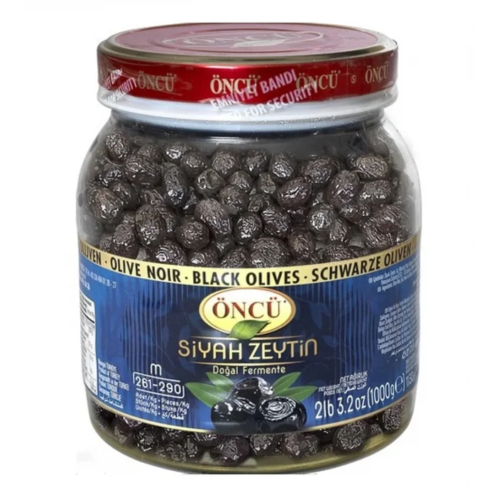 Öncü Zeytin Siyah M-s (261-320) 1 Kilogram