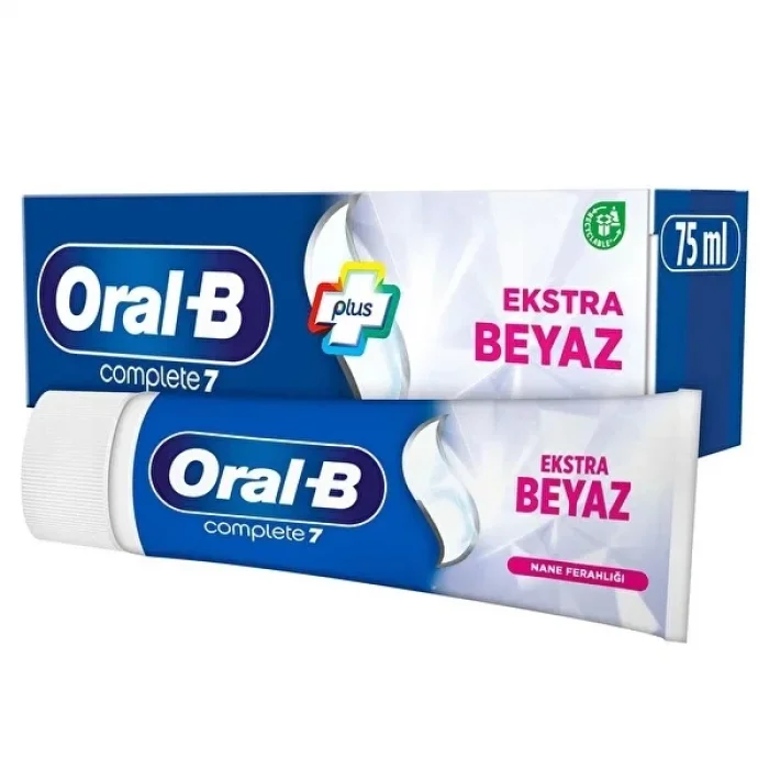 Oral-b Macun Komple 7 Ekstra Beyaz 75 Ml x 12 Adet