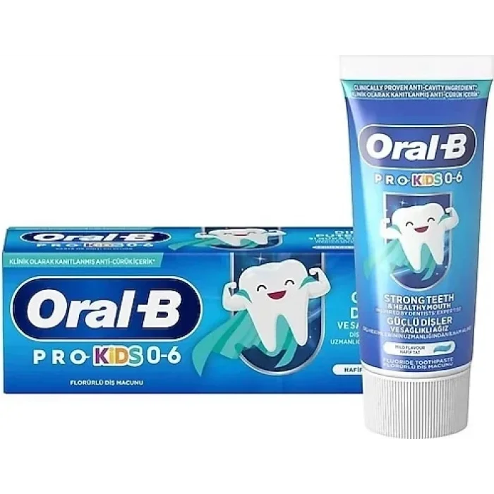 Oral-b Macun Pro Kids 0-6 Yaş 50 Ml x 12 Adet