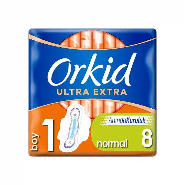 Orkıd Ultra Tekli  Normal 1 Numara 8 Li