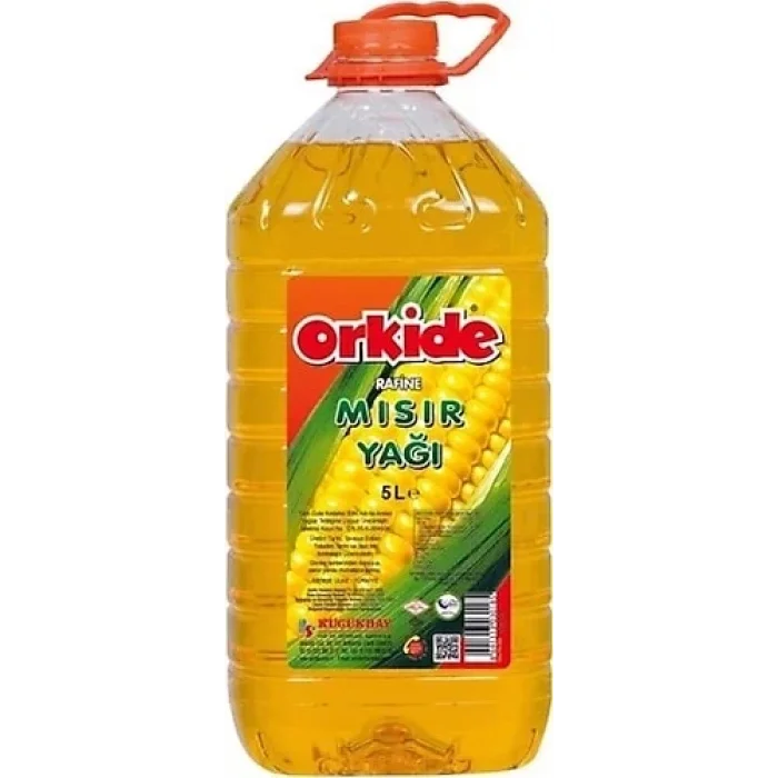Orkide Mısırözü Yağ Pet 5 Litre