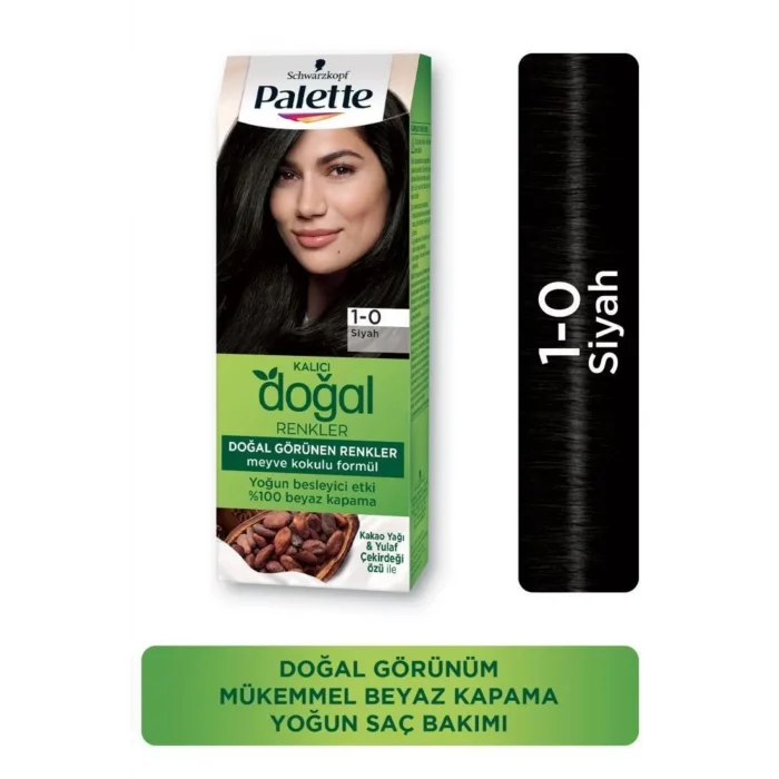 Palette Saç Boyası 1-0 Siyah