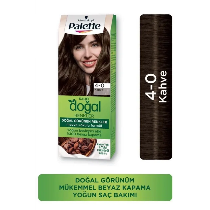 Palette Saç Boyası 4-0 Kahve