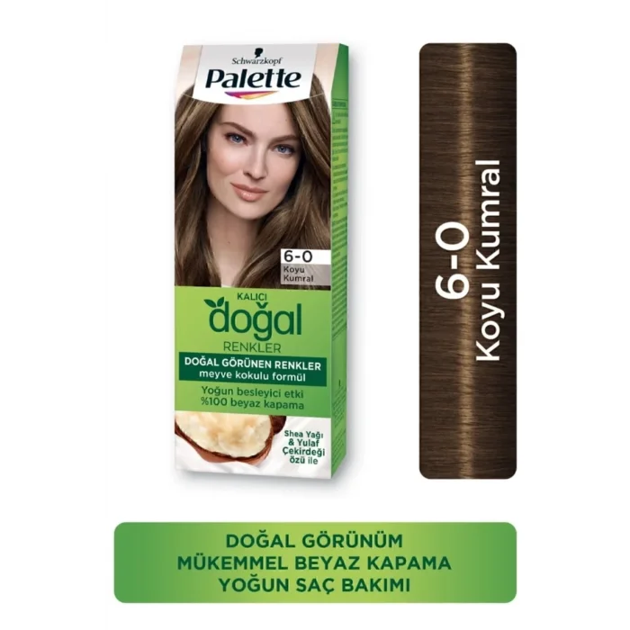 Palette Saç Boyası 6-0 Koyu Kumral