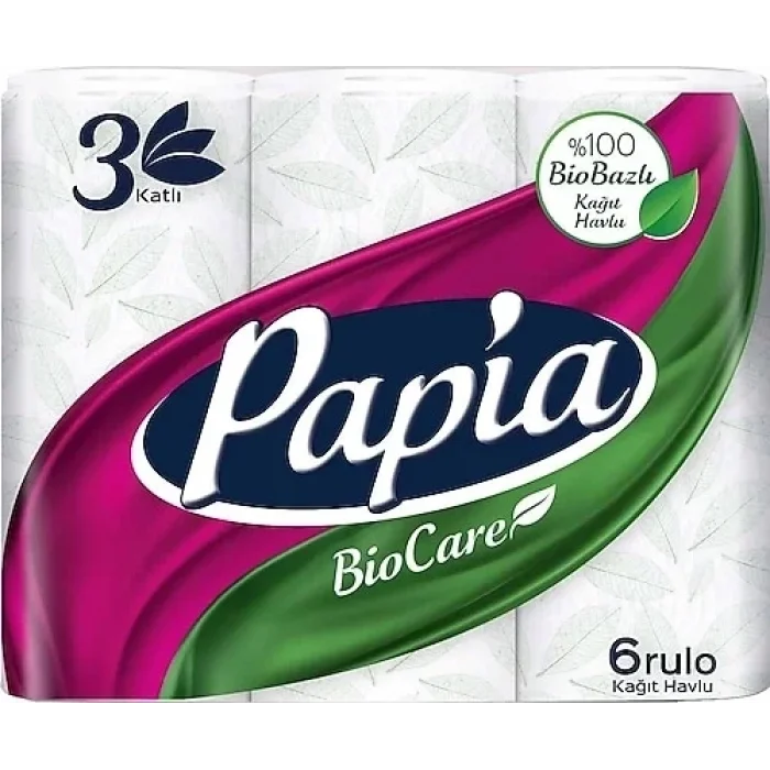 Papia Havlu Bioc 6lı