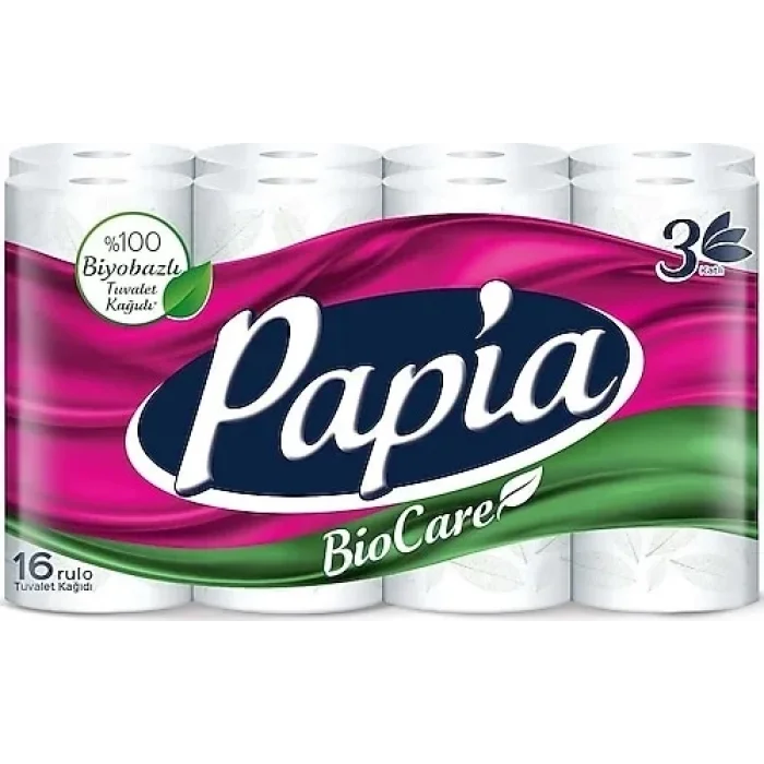 Papia Tuvalet Kağıdı Bio Care 16lı