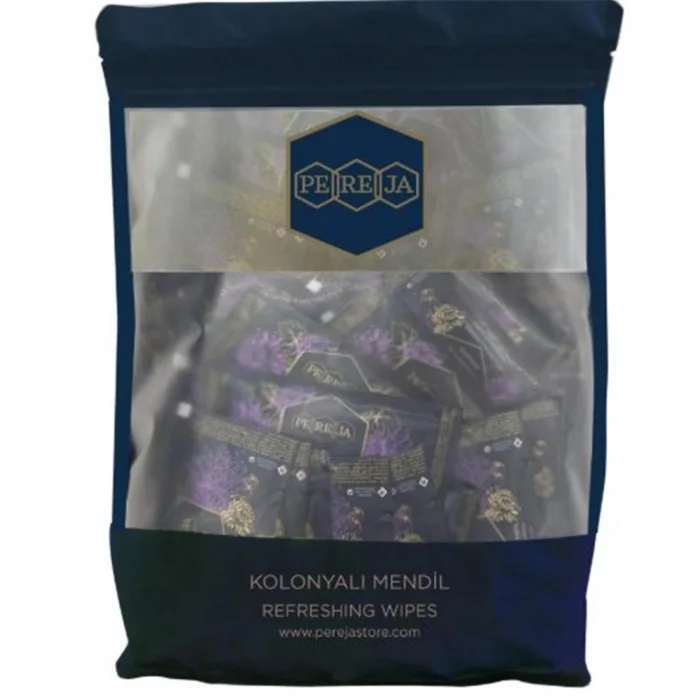 Pereja Elegans Kolonyalı Mendil 50li 7x12