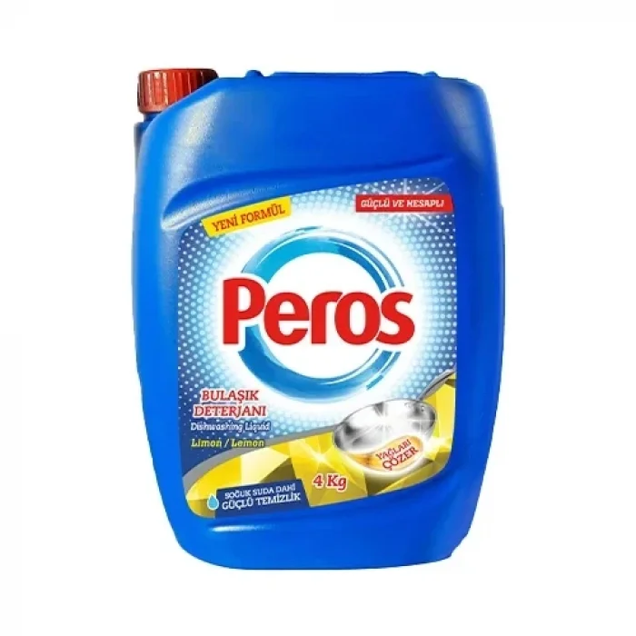 Peros Bulaşık Deterjanı  Limon 4 Litre