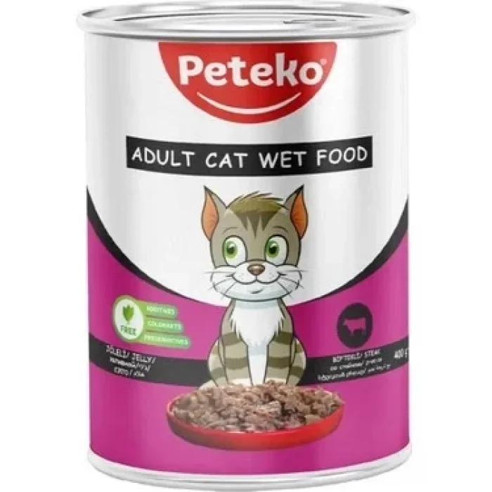 Peteko Kedi Mama BifTekli 400 Gram