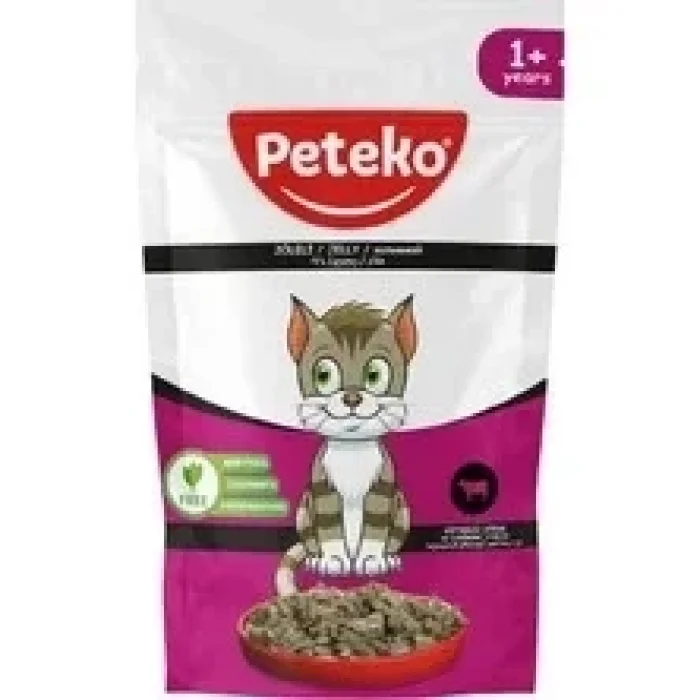 Peteko Kedi Mama BifTekli 85 Gram