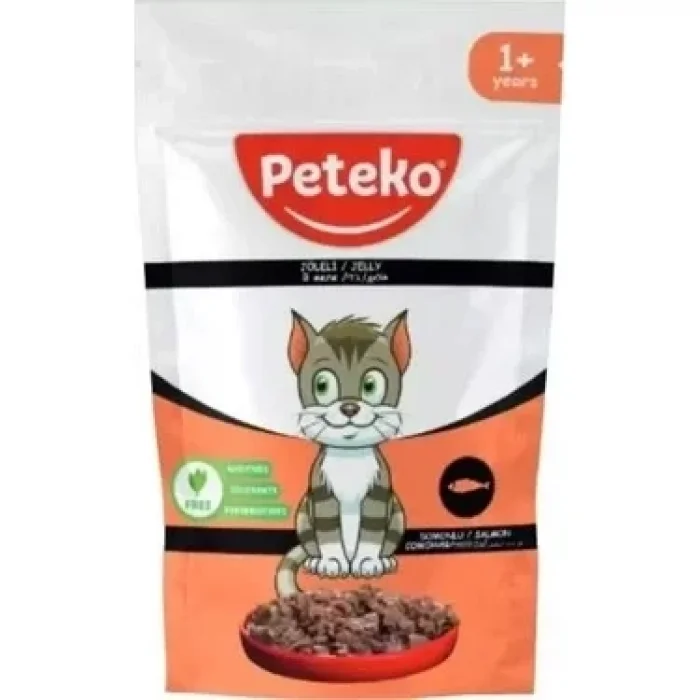 Peteko Kedi Mama Somonlu 85 Gram