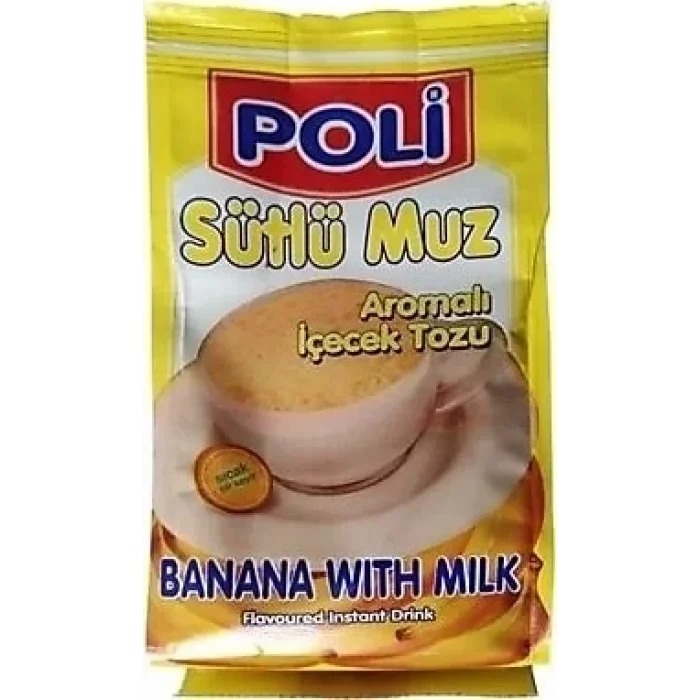 Poli Toz İçecek Sütlü Muz 250 Gram
