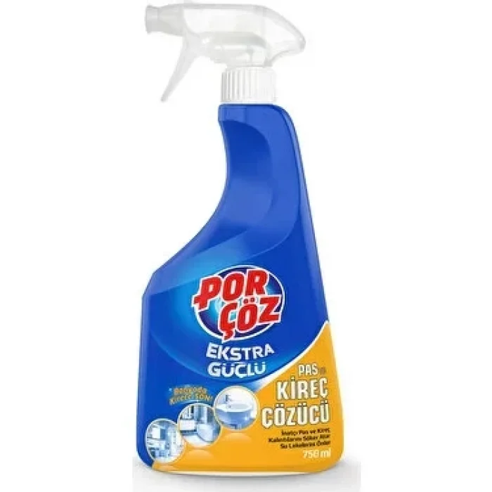 Porçöz Pas Ve Kireç Çözöcü Sprey 750 Ml