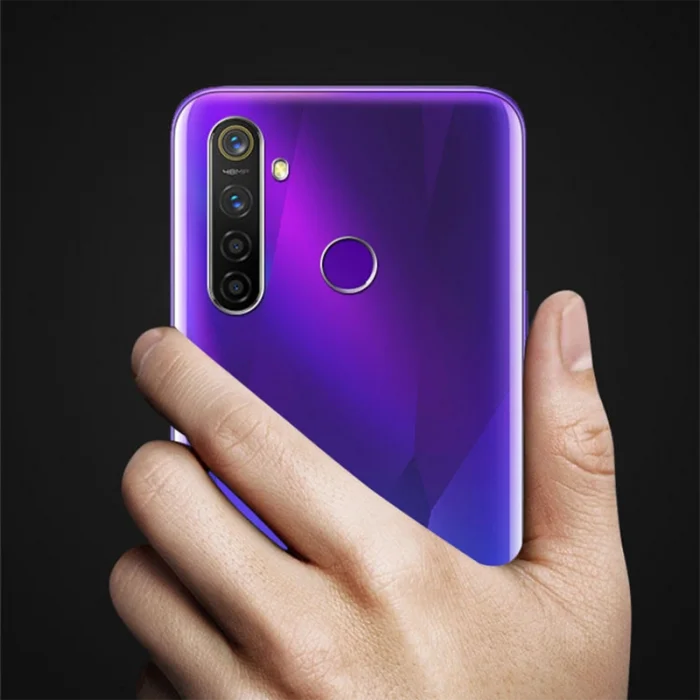 Realme 5 Pro Kılıf Zore Süper Silikon Kapak