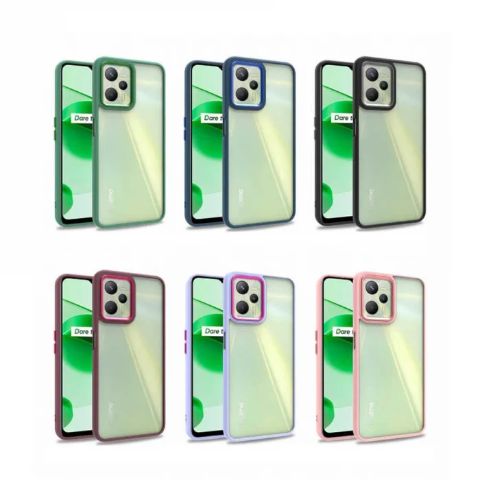 Realme C35 Kılıf Zore Flora Kapak