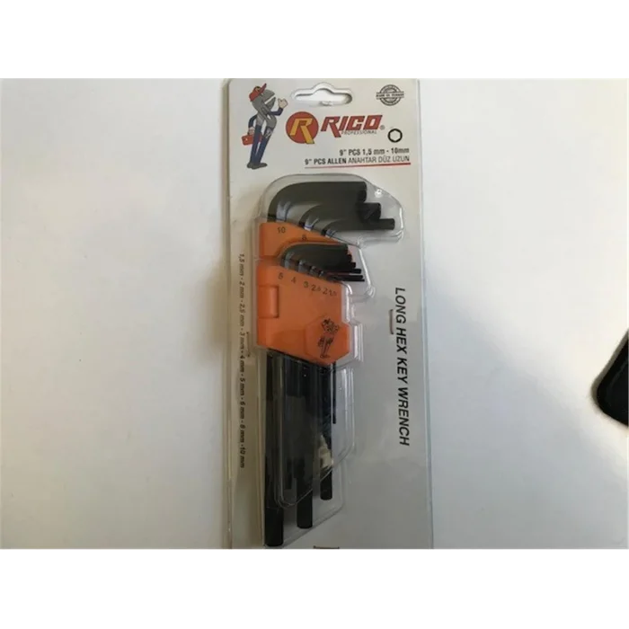 Rıco 013-RC0215 Düz 9lu Uzun Alyan Takımı