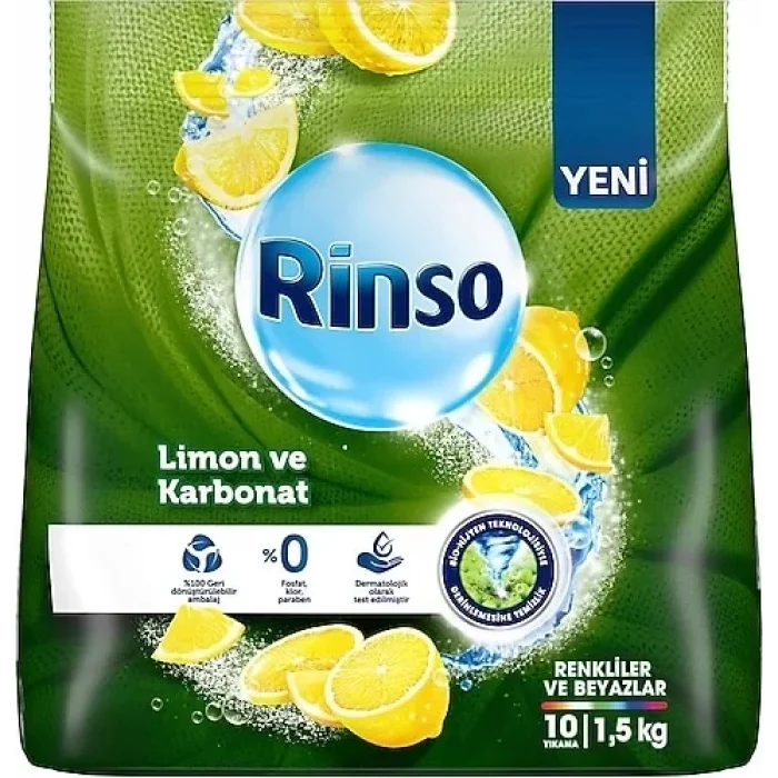 Rinsomatik  Limon Karbonat 1,5 Kilogram