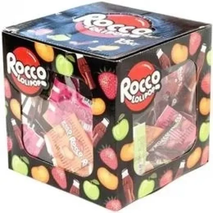 Rocco Lolipop Yassı 100  Lü