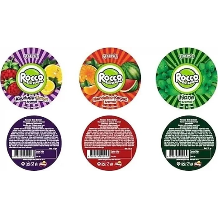 Rocco Sıkı Şeker Karma Paket  24 Lü