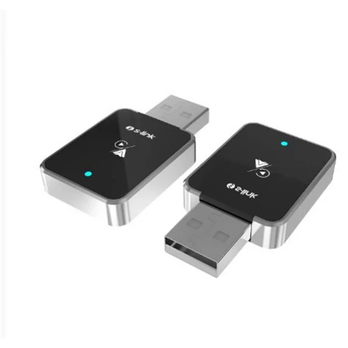 S-Link SL-CAR01 2in1 Android ve Apple Cihazlar Kablosuz Android Auto ve Carplay Adaptörü