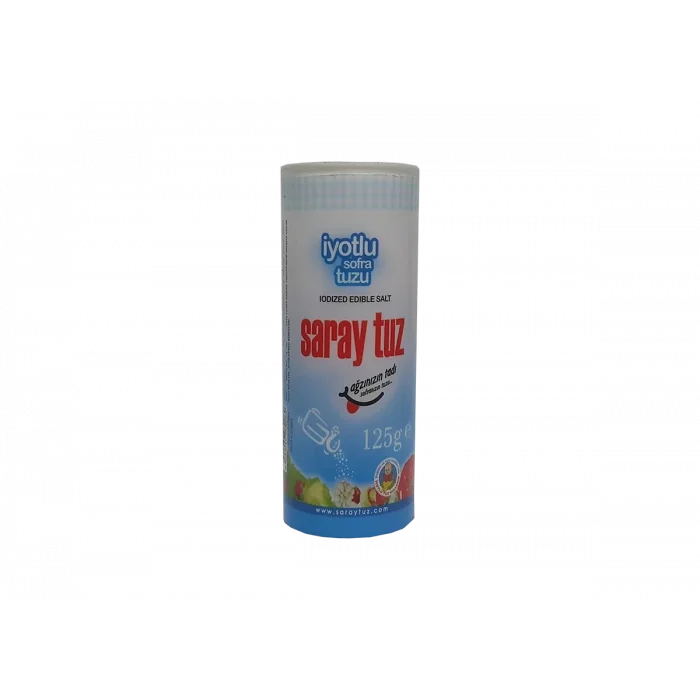 Saray Tuz Tuzluklu 125 Gram x 25 Adet