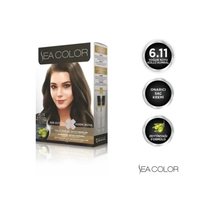 Sea Color Kit 6.11 Yoğun Koyu Kül Lü Kumral