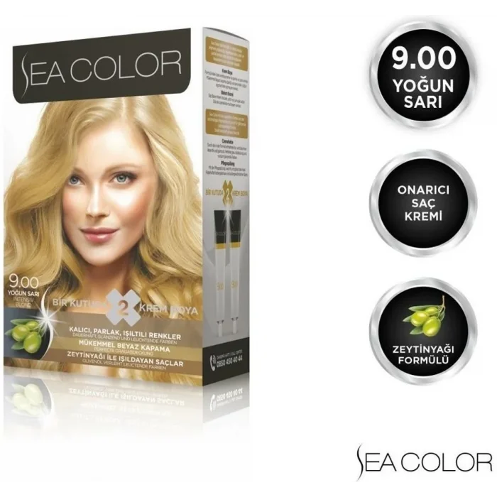 Sea Color Kit 9.00 Yoğun Sarı