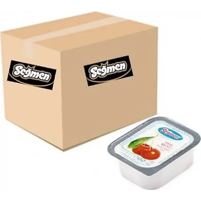 Seğmen Reçel Vişne 15 Gram 100 Lü