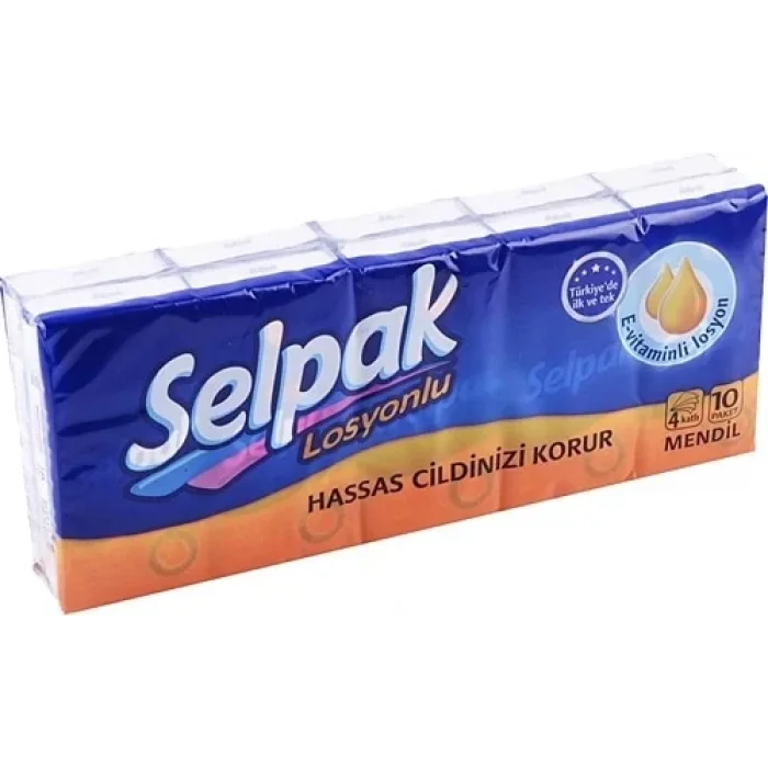 Selpak Cep Mendil Losyonlu 10lu