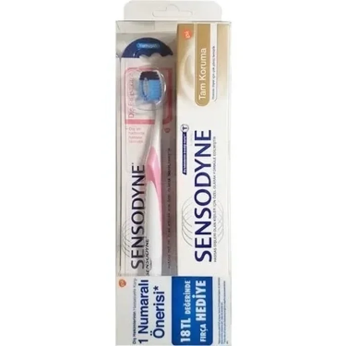 Sensodyne Diş Fırçası + Tam Koruma Diş Macunu 75 Ml