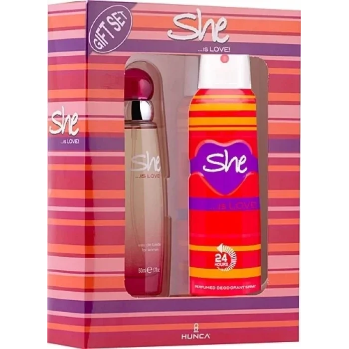 She Deo 150 Ml + Parfüm 50 Ml
